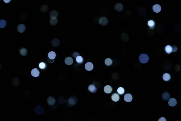 Luces Guirnalda Árbol Navidad Fondo Navidad Desenfocado Borroso Para Diseño — Foto de Stock