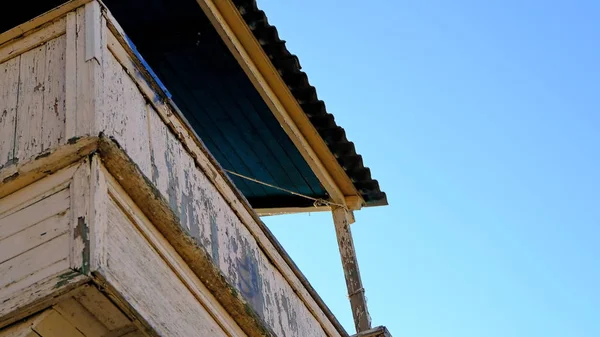 Elemente Und Details Der Fassade Von Gebäuden Russland — Stockfoto