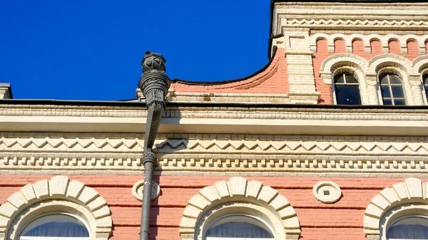 Elementos Detalles Fachada Los Edificios Rusia —  Fotos de Stock