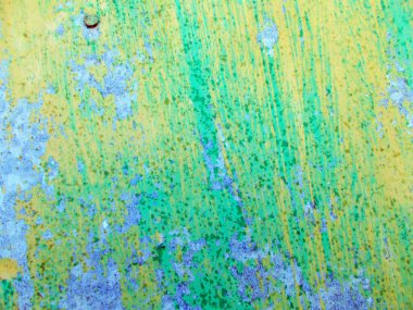 Duvara boyanmış bir bina. Web tasarımı için bulanık odaklı resim