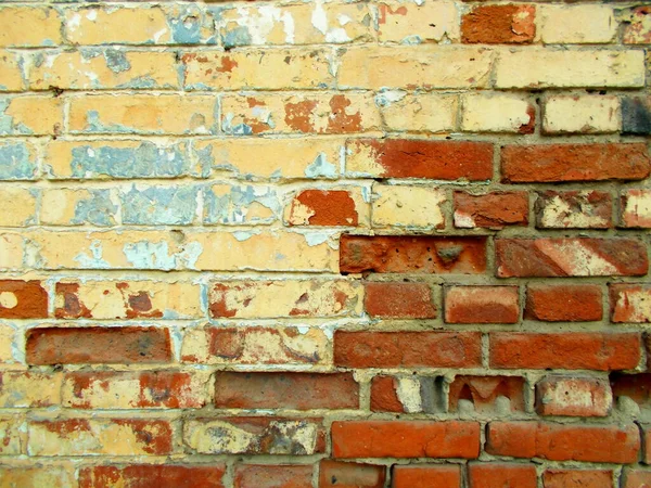 Ladrillo Pared Edificio Fondo Desenfocado Borroso Para Diseño Web — Foto de Stock