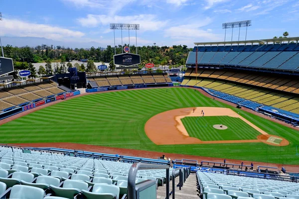 Στάδιο Μπέιζμπολ Ηπα Λος Άντζελες Ιούλιος 2019 Εγκαταστάσεις Sports Για — Φωτογραφία Αρχείου