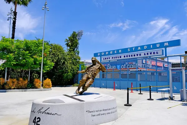Бейсбольный Стадион Сша Лос Анджелес Июль 2019 Sports Facility Publications — стоковое фото