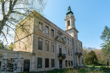 Almanya, Wandlitz 'deki Schloss Dammsmuehle kalıntıları