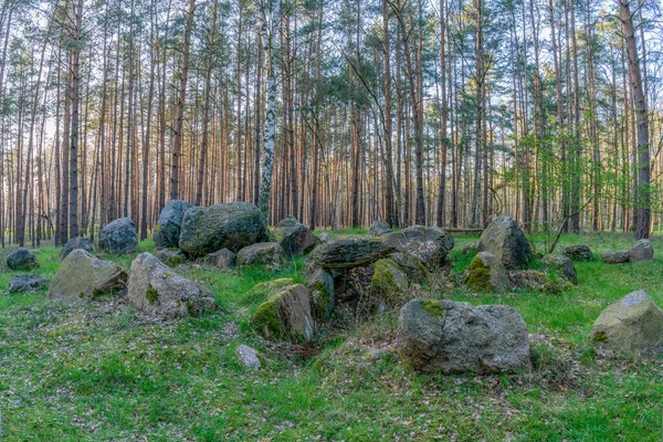 Prehistoric Megalith Tomb Kaisergrab Haldensleben Germany — Stock Photo, Image