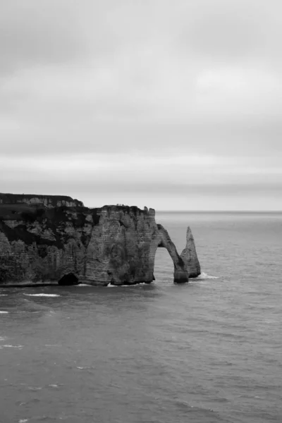 stock image The Normandy Coast at Etretat