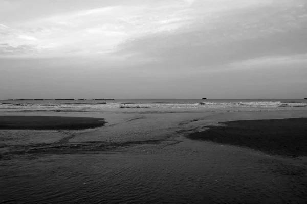 Пляжи Нормандии — стоковое фото
