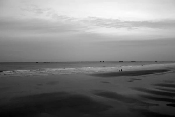 Normandzkie Plaże Lądowe — Zdjęcie stockowe