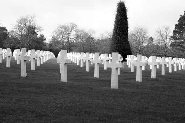 Normandy American Cemetery Memorial — Stock Photo, Image