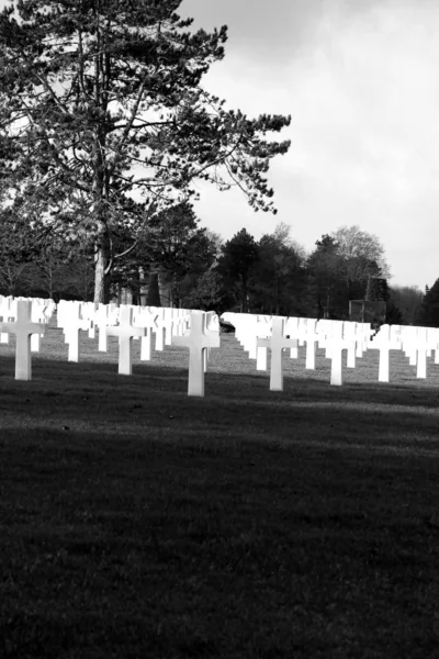 Normandy American Cemetery Memorial — Stock Photo, Image