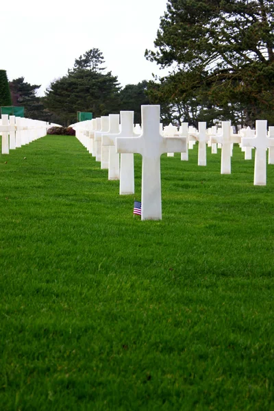Нормандское Американское Кладбище — стоковое фото