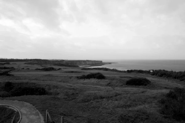 Landningsstränderna Normandie — Stockfoto