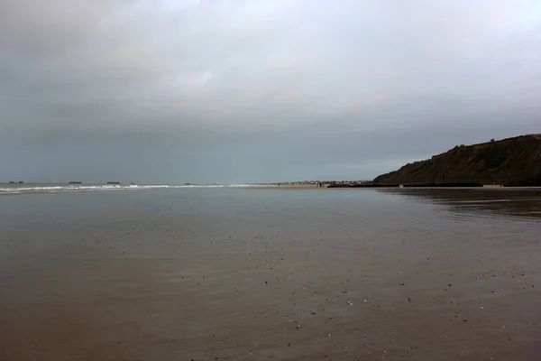 Las Playas Normandía Imagen De Stock