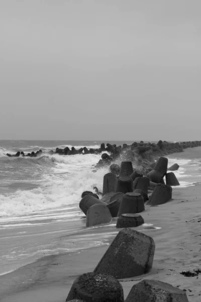 Διαφορετικές Κατασκευές Στο Νησί Sylt — Φωτογραφία Αρχείου