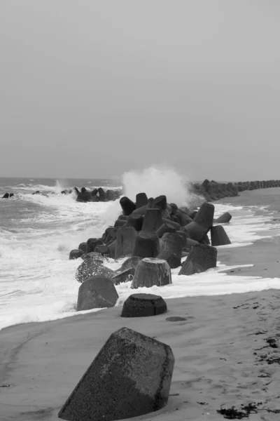 Différentes Constructions Sur Île Sylt — Photo