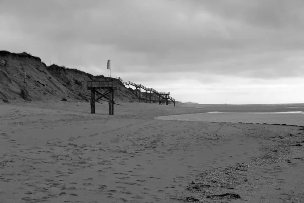 Construções Diferentes Ilha Sylt — Fotografia de Stock