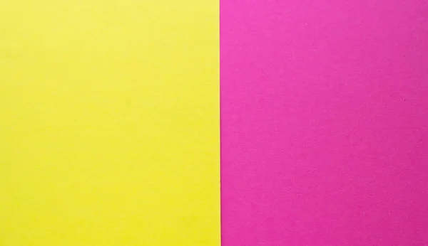 Cor Papel Pastel Rosa Amarelo Para Fundo Textura — Fotografia de Stock