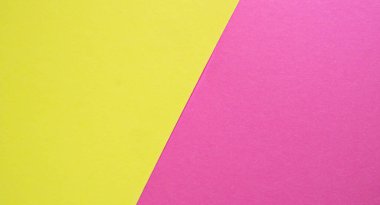 doku arka plan için pembe ve sarı pastel kağıt rengi.