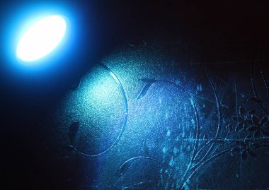 Festival dekorasyonu için elektrik ışığı Gökyüzü mavisi