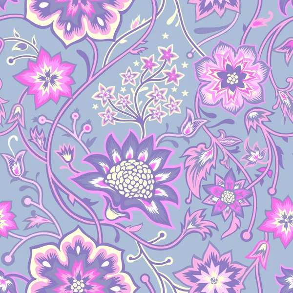 Fondo Vintage Sin Costuras Fondo Vectorial Para Diseño Textil Fondo — Vector de stock