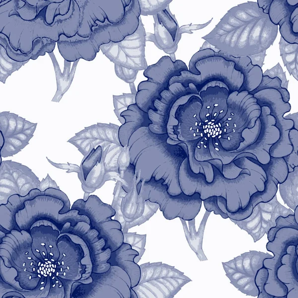 Fond Sans Couture Vectoriel Conception Pour Tissus Textiles Papier Peint — Image vectorielle