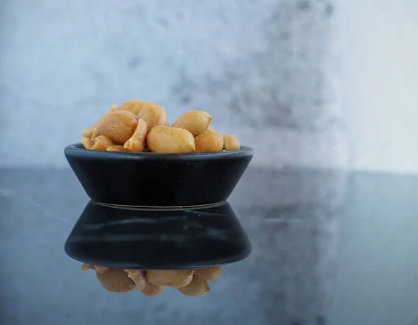 Salted Peanuts Bowl — Stock Photo, Image