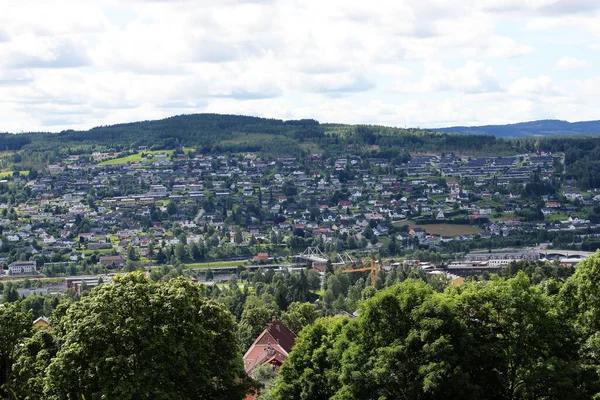 Kongsvinger Norwegen Blick Von Der Alten Festung — Stockfoto