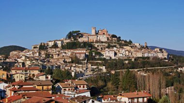 Amelia, Terni, Umbria, İtalya 'nın tarihi merkezi
