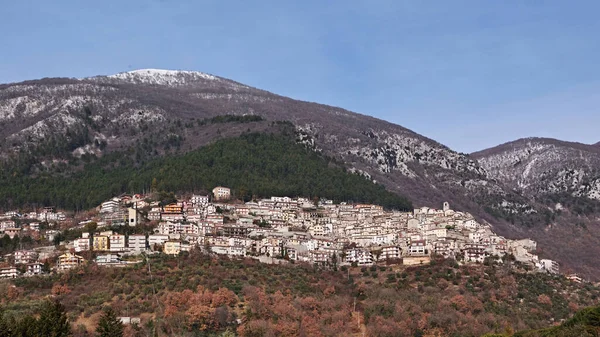 Poggio Bustone View Village Rieti Lazio Italy — Stock Photo, Image
