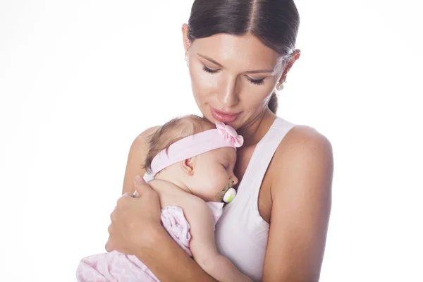 Mamma och baby. — Stockfoto