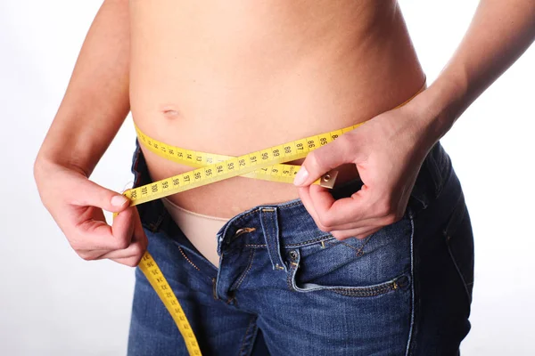 Şişko göbek. Kilolu.