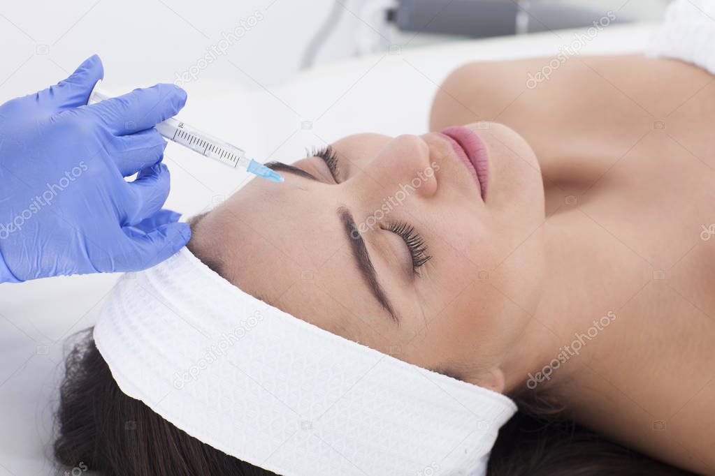 Needle mesotherapy. Anti aging.