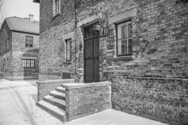 Konsantrasyon kampı Auschwitz-Birkenau Oswiecim, Polonya.