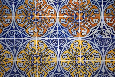 Muhteşem çiçek patchwork tasarım. Düz üzerinden tasarlayın. Mediterranean.