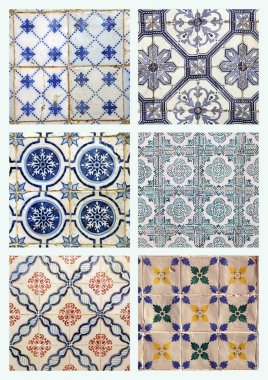 Muhteşem çiçek patchwork tasarım. Düz üzerinden tasarlayın. Mediterranean.