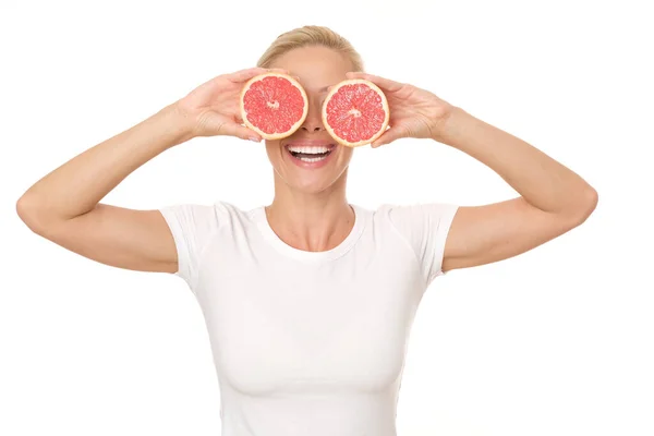 Fresh Fruits Has Lot Vitamins Help You Get Healthy Look — Stock Photo, Image