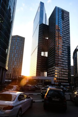 Moskova 'da gün batımı