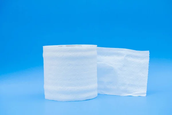 Toilet Paper Roll Wipe Clean Personal Sanitary Paper — Stock Photo, Image