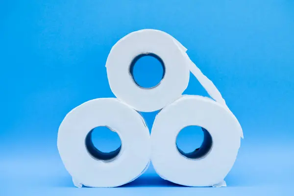 Toiletpapier Roll Voor Schoon Vegen Persoonlijk Sanitair Papier — Stockfoto