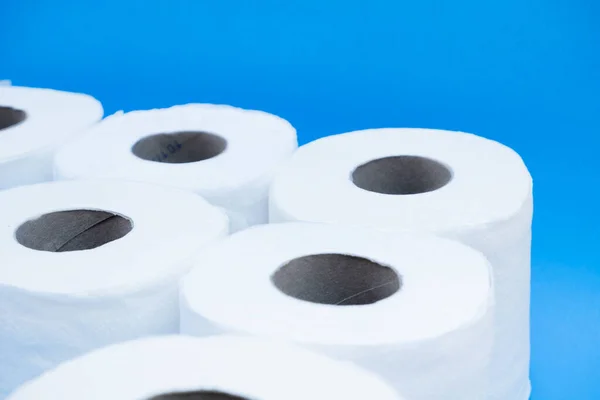 Toilet Paper Roll Wipe Clean Personal Sanitary Paper — Stock Photo, Image