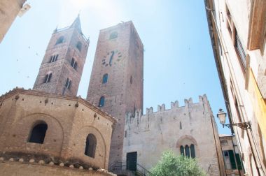 güzel tarihi merkezi Albenza, İtalya