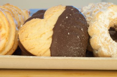 aritisanal İtalyan lezzetli kurabiye güzel detay