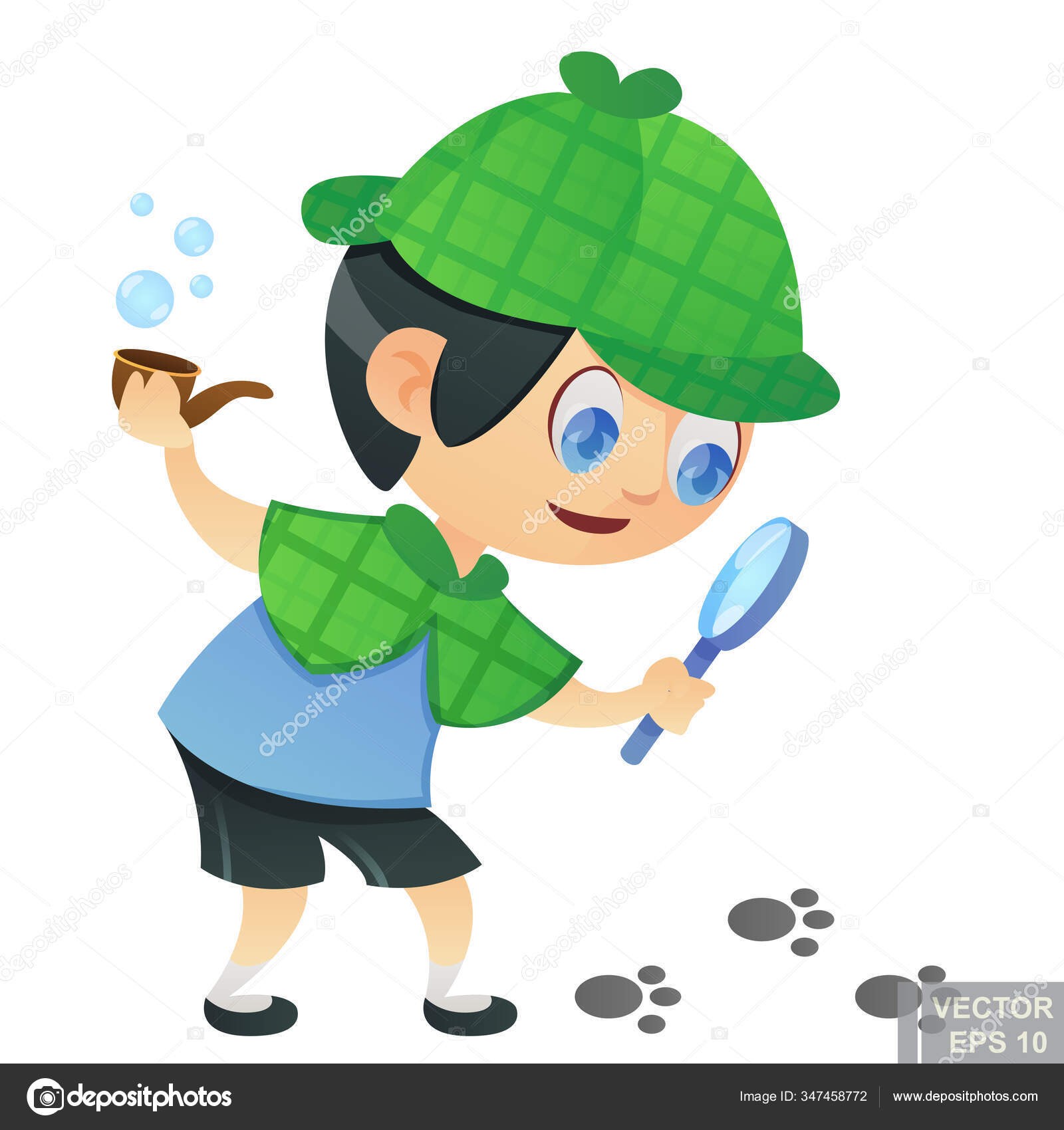 Kid Child Job Profession Dream Illustration Cartoon Little Smart