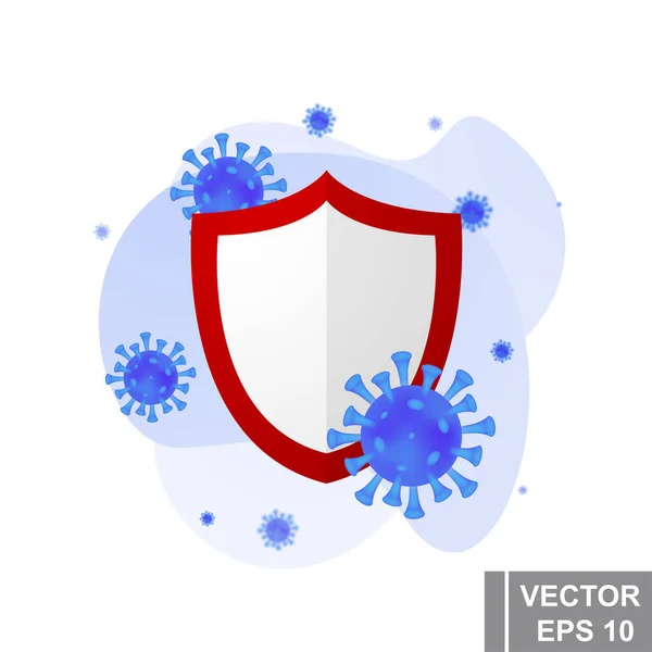 Nuevo Coronavirus Covid Pandemia Diseño Del Concepto Prevención Para Uso Gráficos Vectoriales