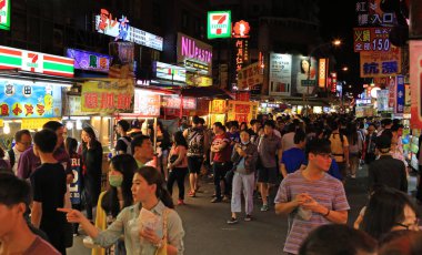 Taichung gece pazarı