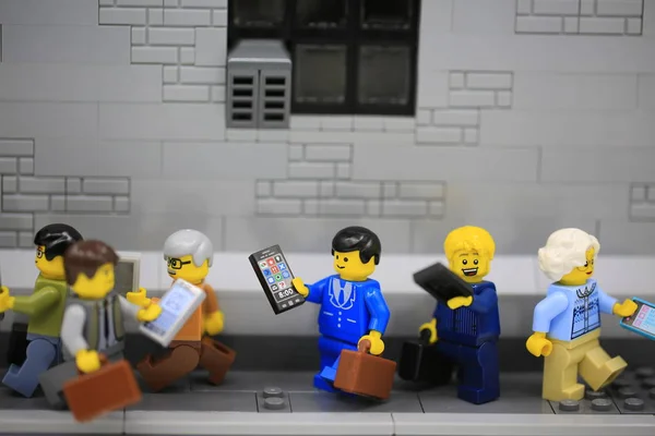 Street view lego — Stock Photo, Image