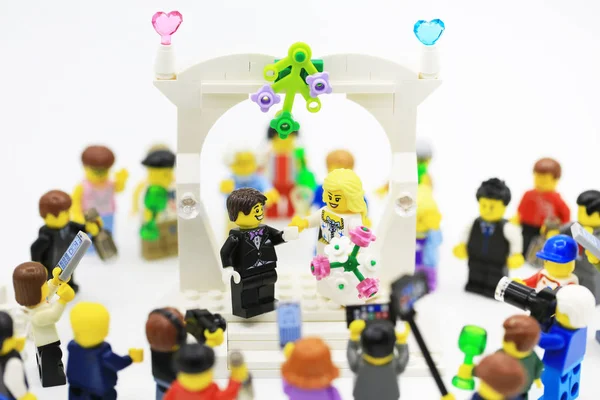 Lego festa di nozze — Foto Stock