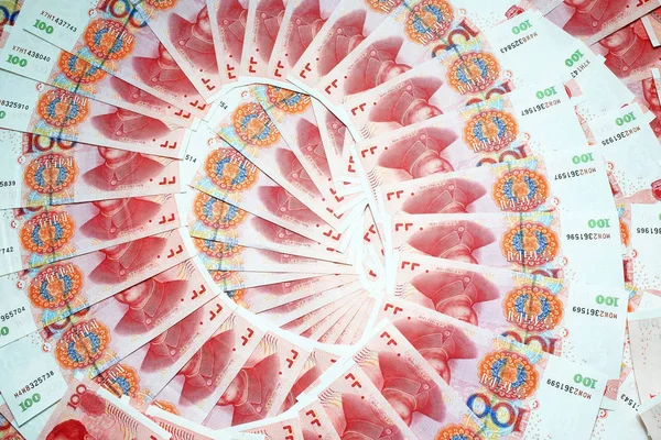 Sfondo renminbi, banconota — Foto Stock
