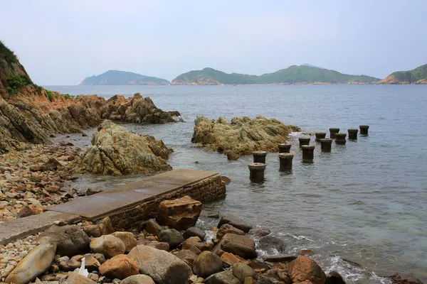 サイクン、香港で桟橋を遺跡します。 — ストック写真