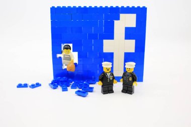 Lego minifigure farklı poz ile